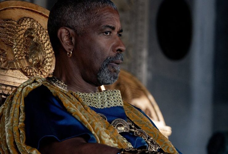 Denzel Washington says he had a gay kiss in Gladiator 2 that was probably cut because "they weren't ready for that yet"