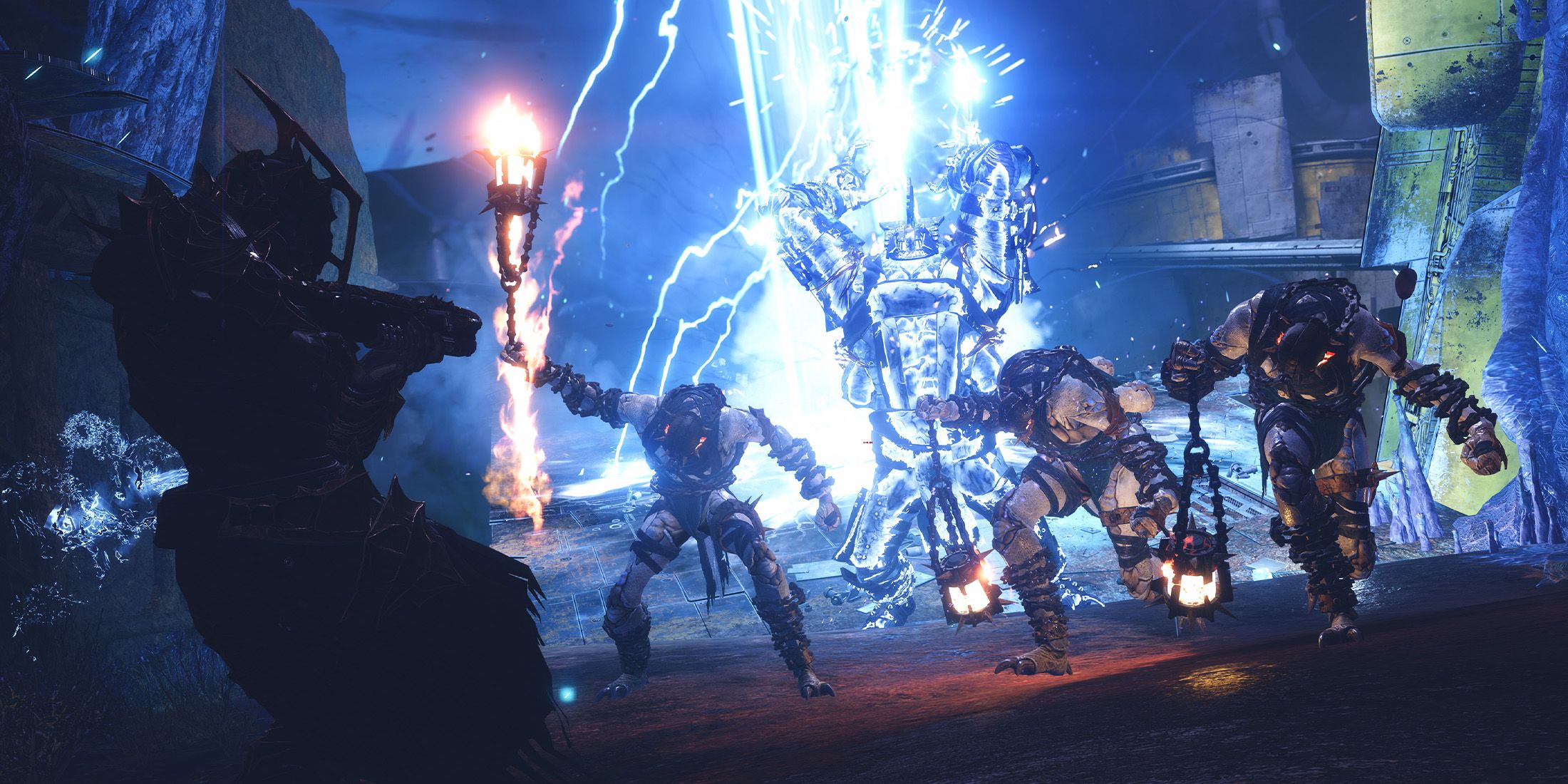 Destiny 2 player fighting Scorn in Onslaught Salvation