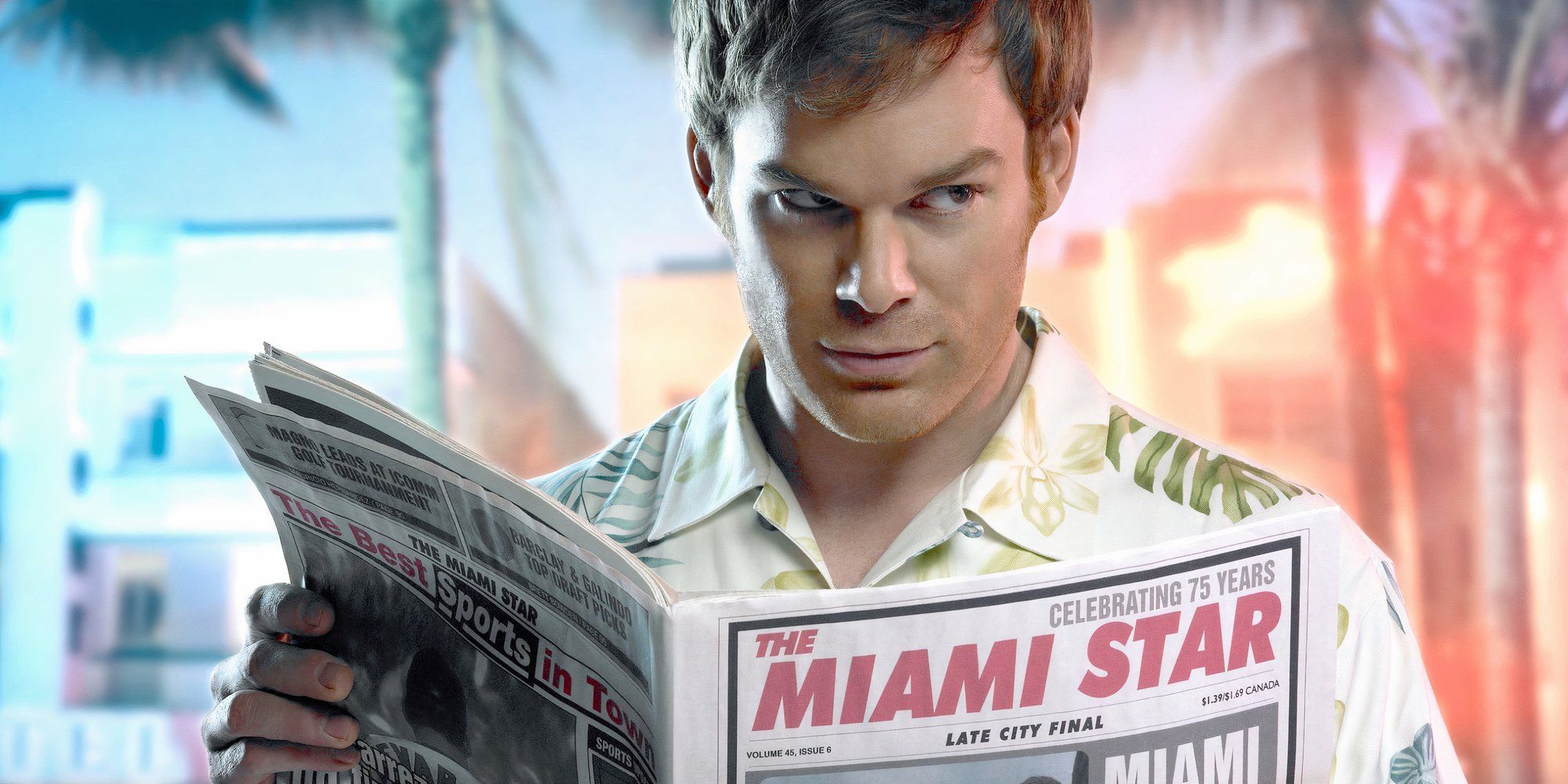 Michael C. Hall as Dexter Morgan in Dexter