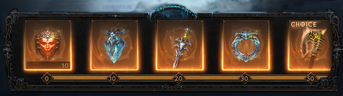 Diablo Immortal World of Warcraft log in rewards