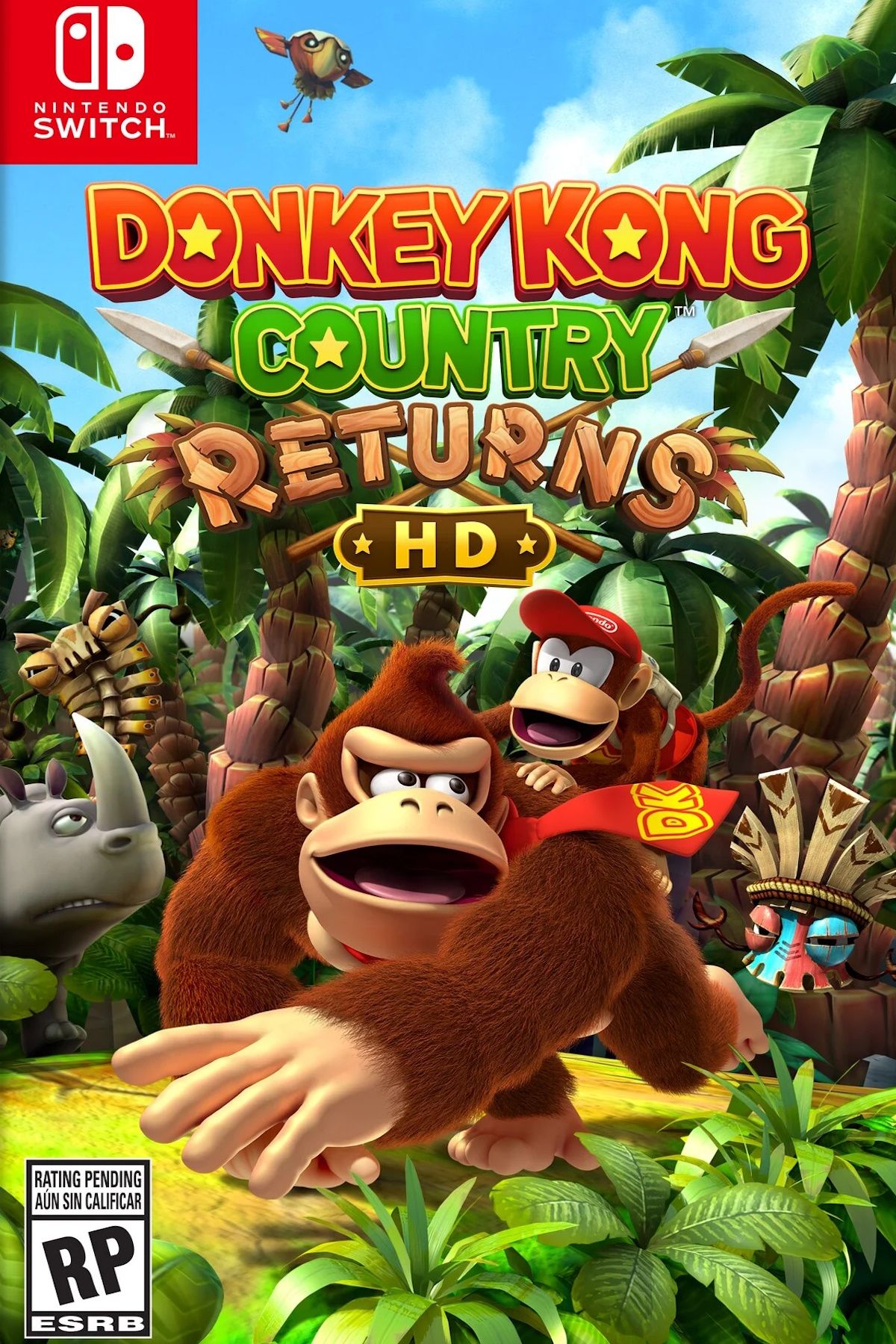 Donkey Kong Country Returns HD Cover