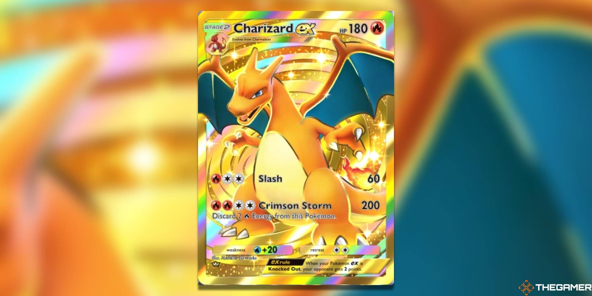 Charizard Ex from Pokemon Pocket.