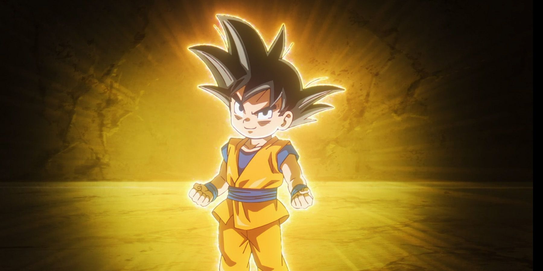 Goku after transforming in Dragon Ball DAIMA Episode 5.