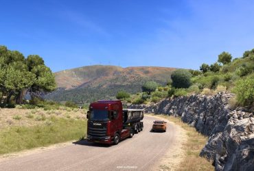 Euro Truck Simulator 2 Greece DLC Shows its Beautiful Vistas in Extensive Gameplay Video