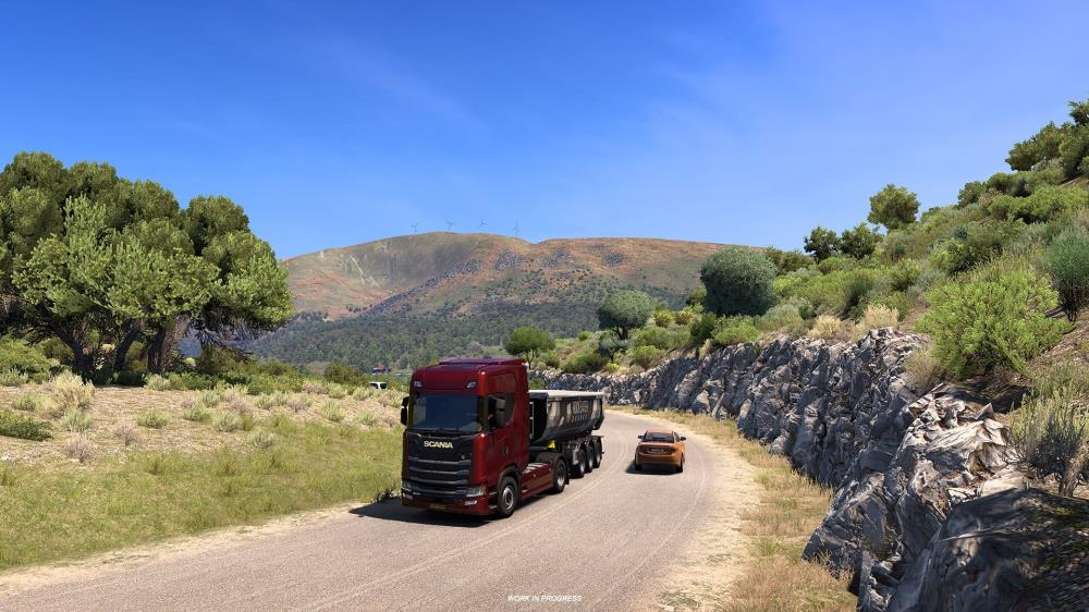 Euro Truck Simulator 2 Greece DLC Shows its Beautiful Vistas in Extensive Gameplay Video