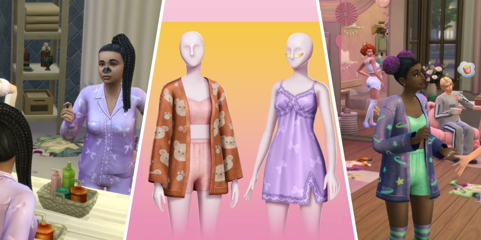 Everything Included In Sweet Slumber Party Kit In The Sims 4