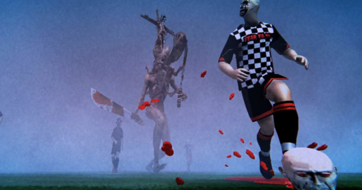 FEAR FA 98 is a weird indie lovechild of footy and Silent Hill that’ll let you summon demons and kick about severed heads, and it looks like a terrifyingly chaotic laugh