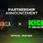 Floki collaboration Valhalla Kick F1 Sim Racing Team