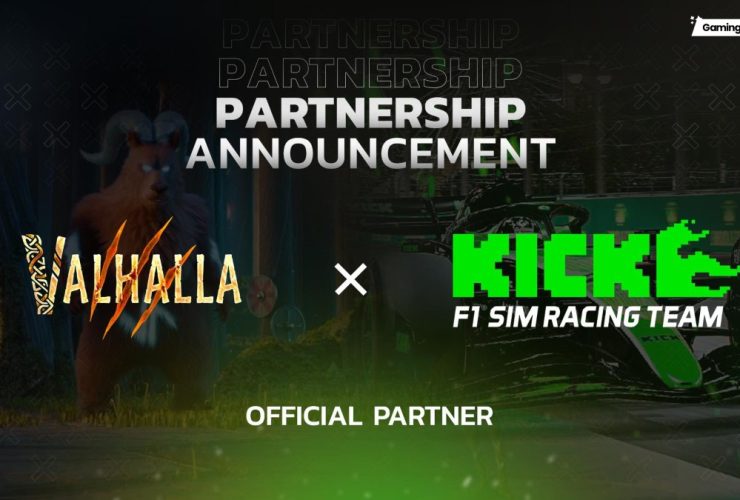 Floki collaboration Valhalla Kick F1 Sim Racing Team