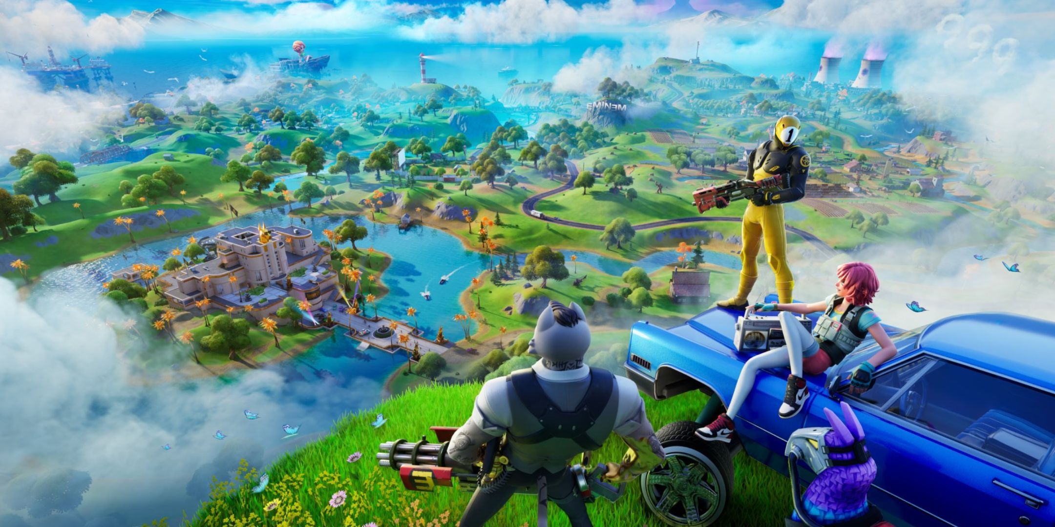 The key art for Fortnite Remix.