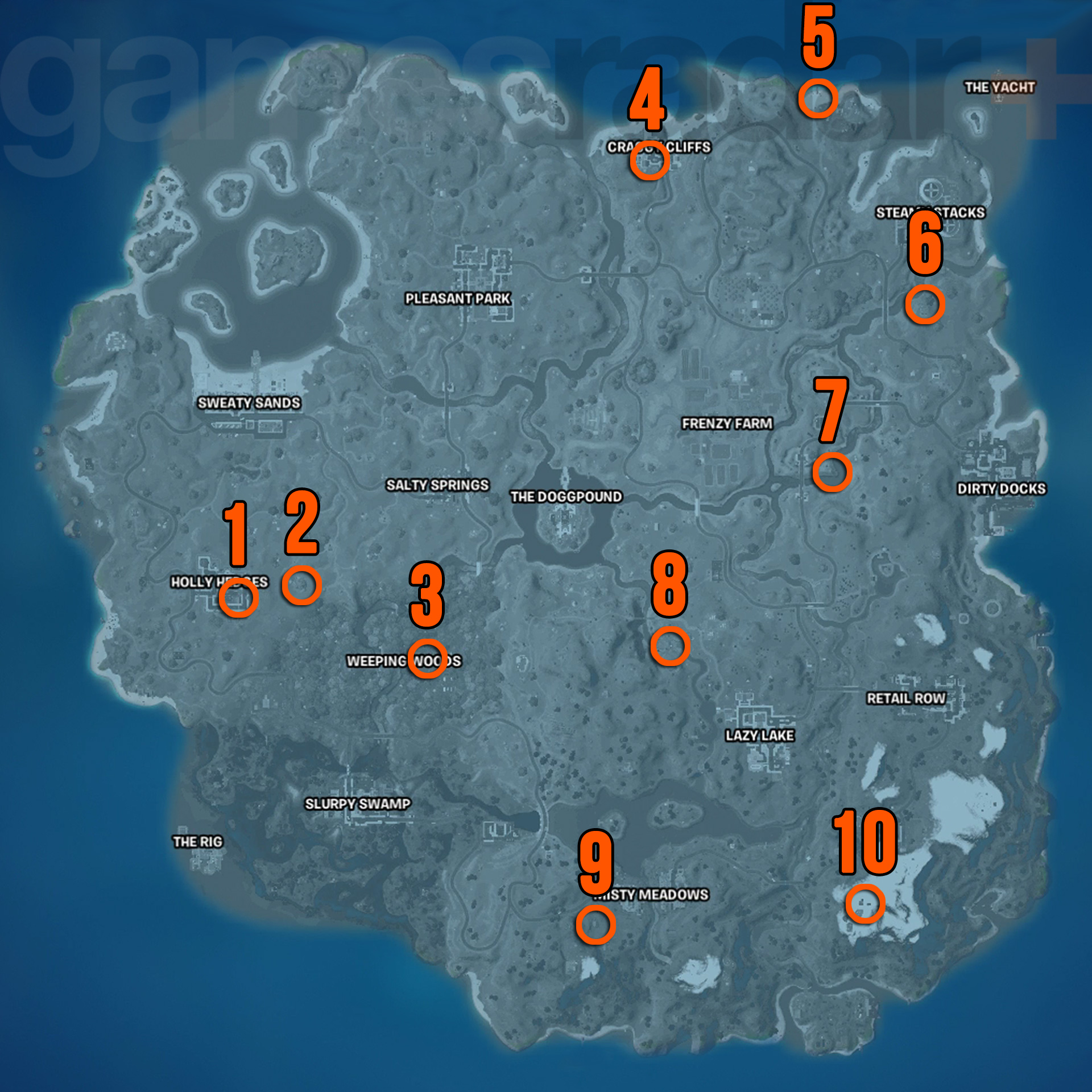 Fortnite Hidden Gnomes map for Chapter 2 Remix