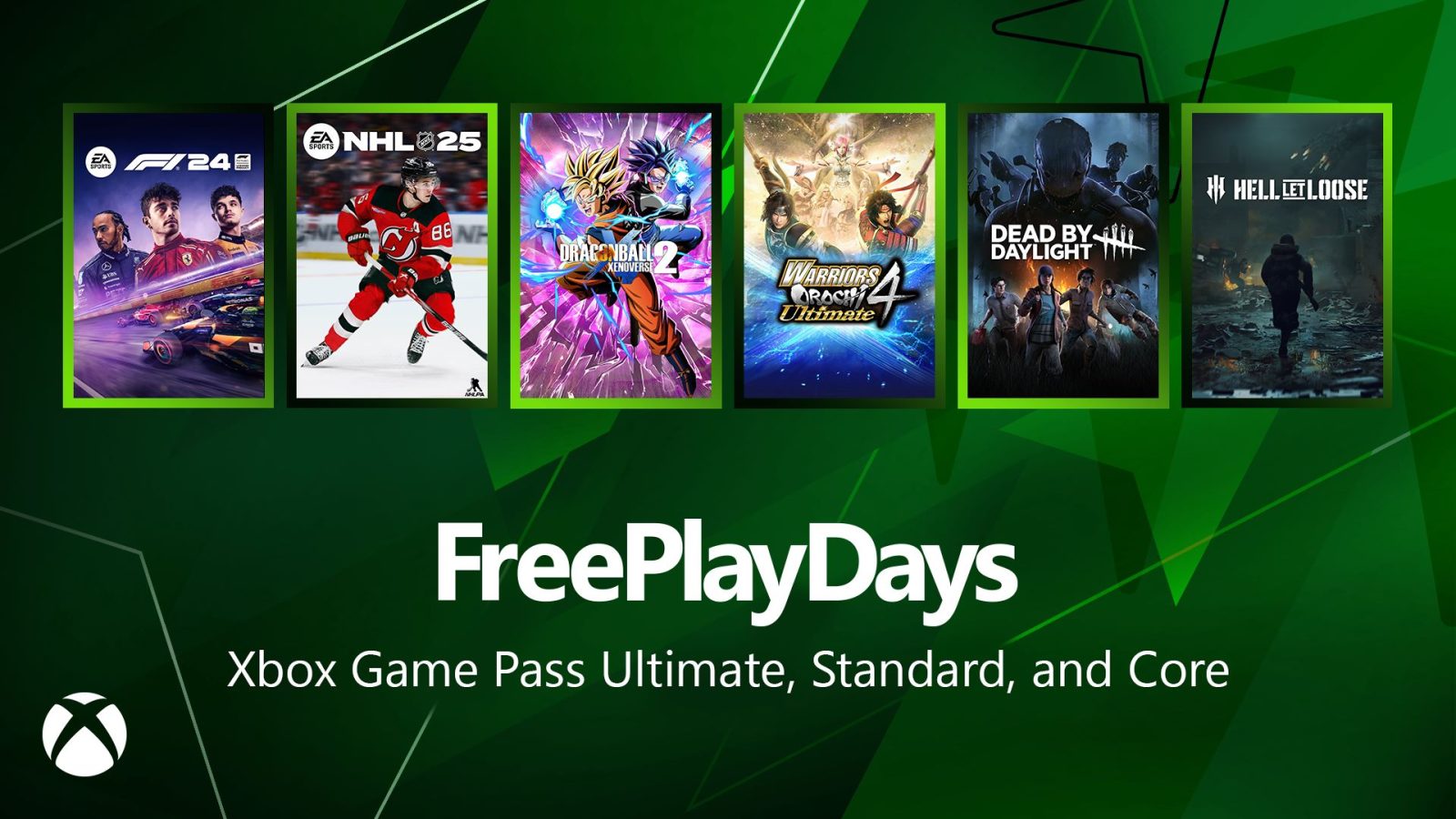 Free Play Days – F1 24, Dragon Ball Xenoverse 2, Warriors Orochi 4 Ultimate, Hell Let Loose and More