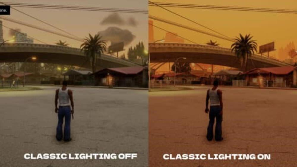 GTA Trilogy Definitive Edition Surprise Update Adds Classic Lighting to Consoles