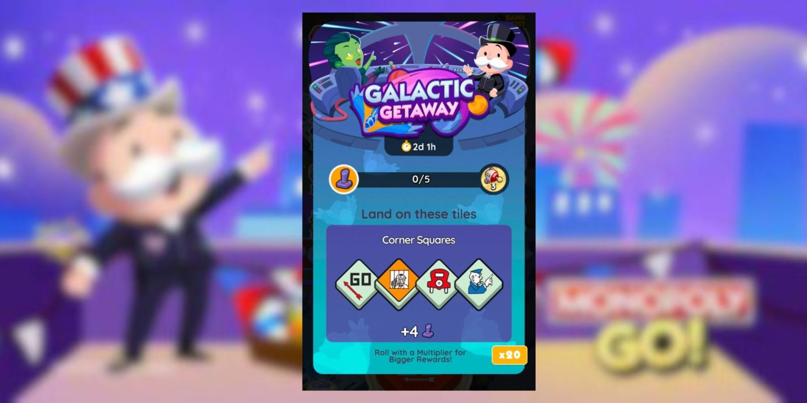 Galactic Getaway Rewards And Milestones