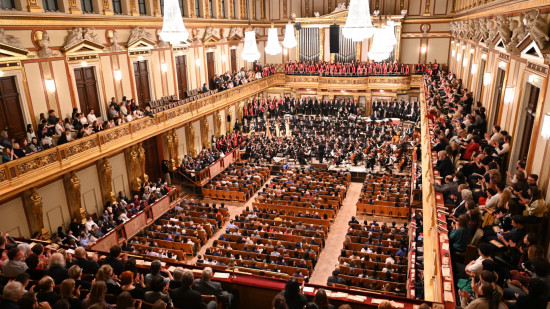 The Golden Hall of the Wiener Musikverein, packed to the rafters ahead of the Impact4Music: Diversity in Harmony benefit concert.