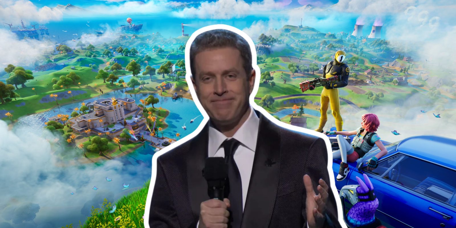 Geoff Keighley In Fortnite Shows His Priorities For The Game Awards