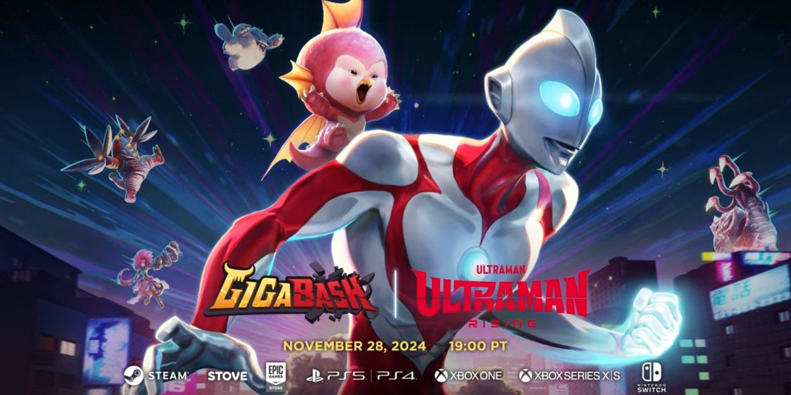 GigaBash - Ultraman: Rising DLC - Official Trailer