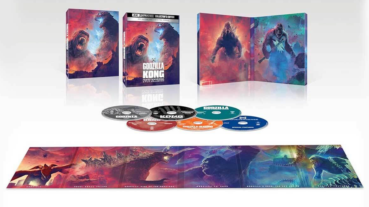 Godzilla X Kong MonsterVerse 4K Collector's Box Set Drops To Best Price Yet At Amazon