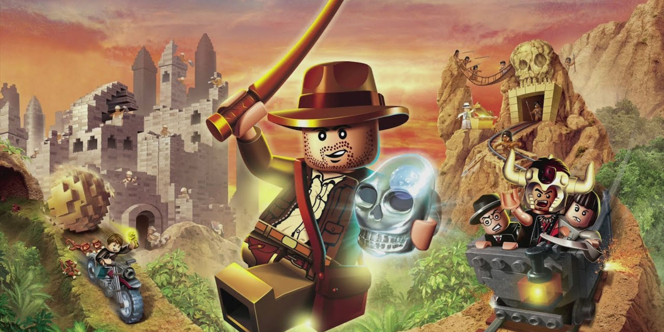 LEGO Indiana Jones 2 Cover No TExt