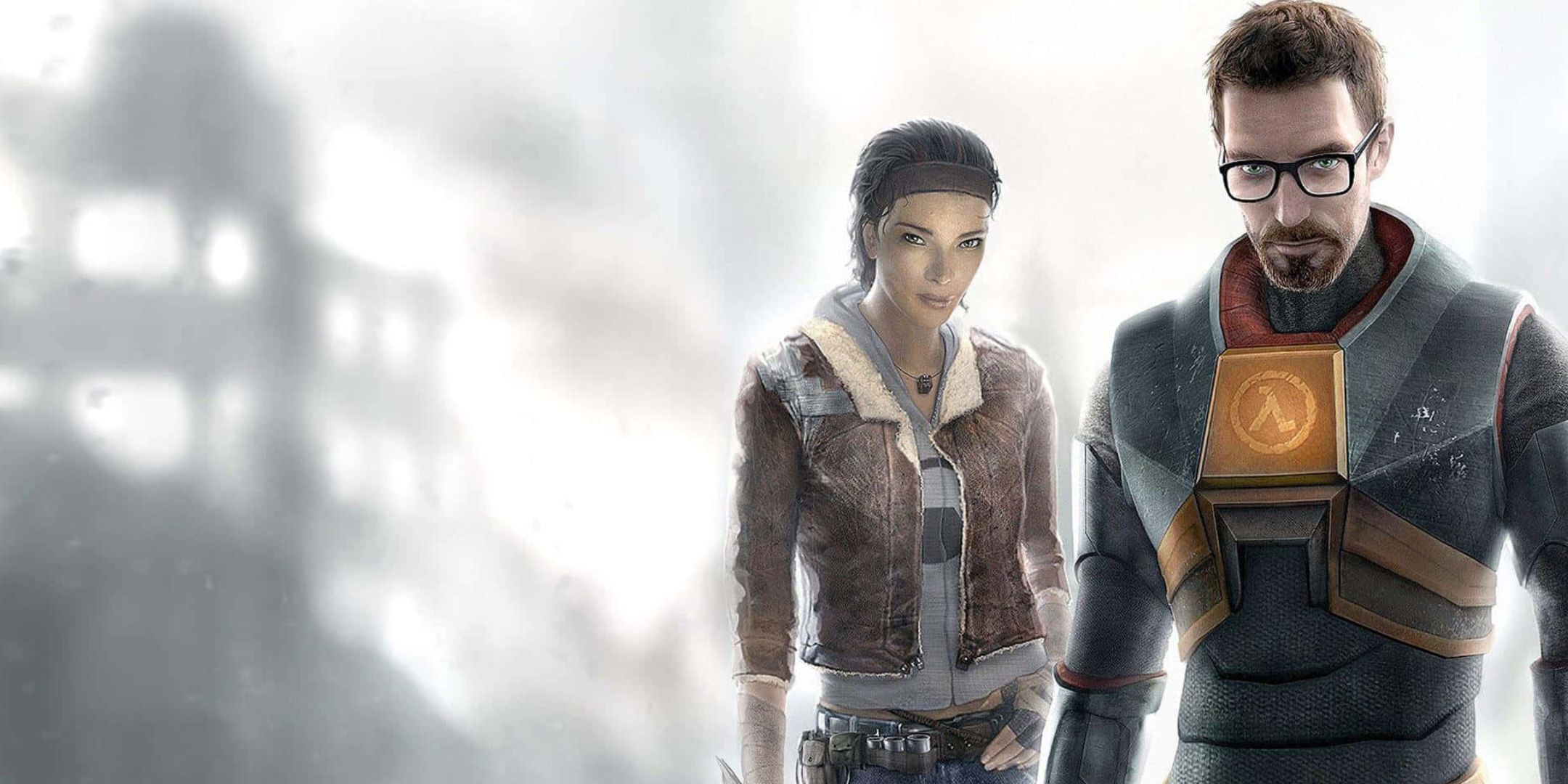 Alyx Vance and Gordon Freeman in Half-Life 2.