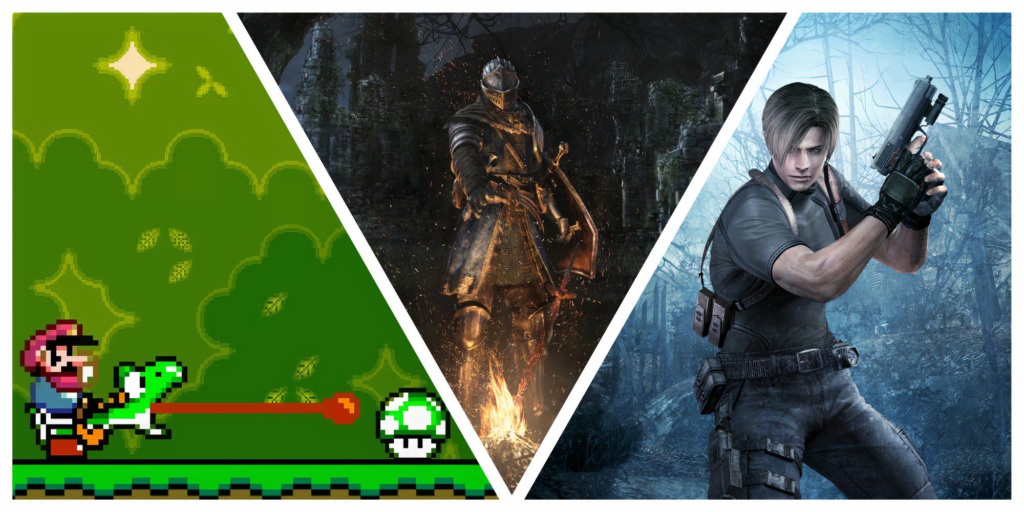 best difficulty types super mario world dark souls resident evil