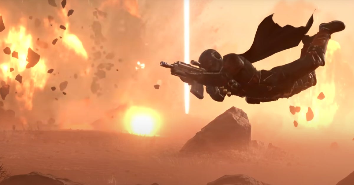 Helldivers 2's latest patch makes raising flags less terrifying, and cheeky mid-air medical care could be part of Arrowhead's solution to ragdolling "helplessness"