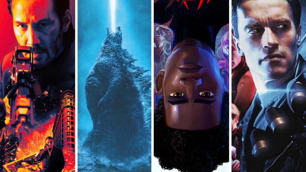 John Wick, Godzilla, Spider-Man, and the Terminator are some of the Blu-rays on sale.