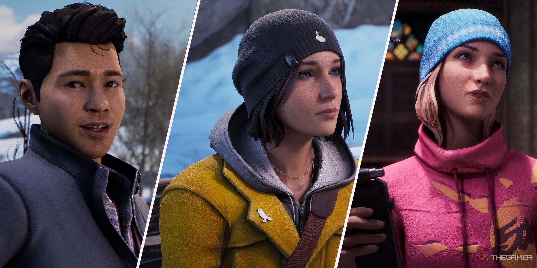 Vinh Lang, Max Caufield, Loretta Rice In Life Is Strange: Double Exposure.