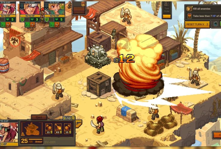 How Metal Slug Tactics Brings Shoot 'Em Up Vibes To Turn Based Strategy