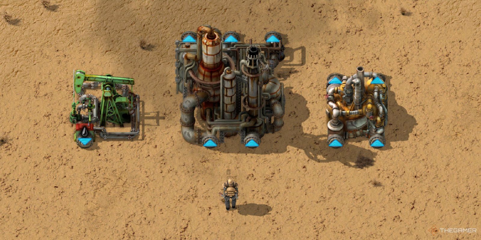 How To Build An Oil Refinery Setup In Factorio