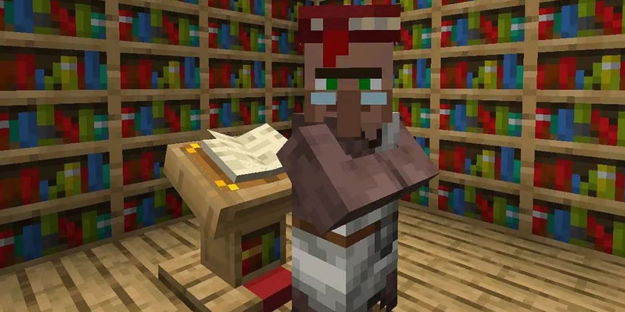 Librarian Villager In Minecraft