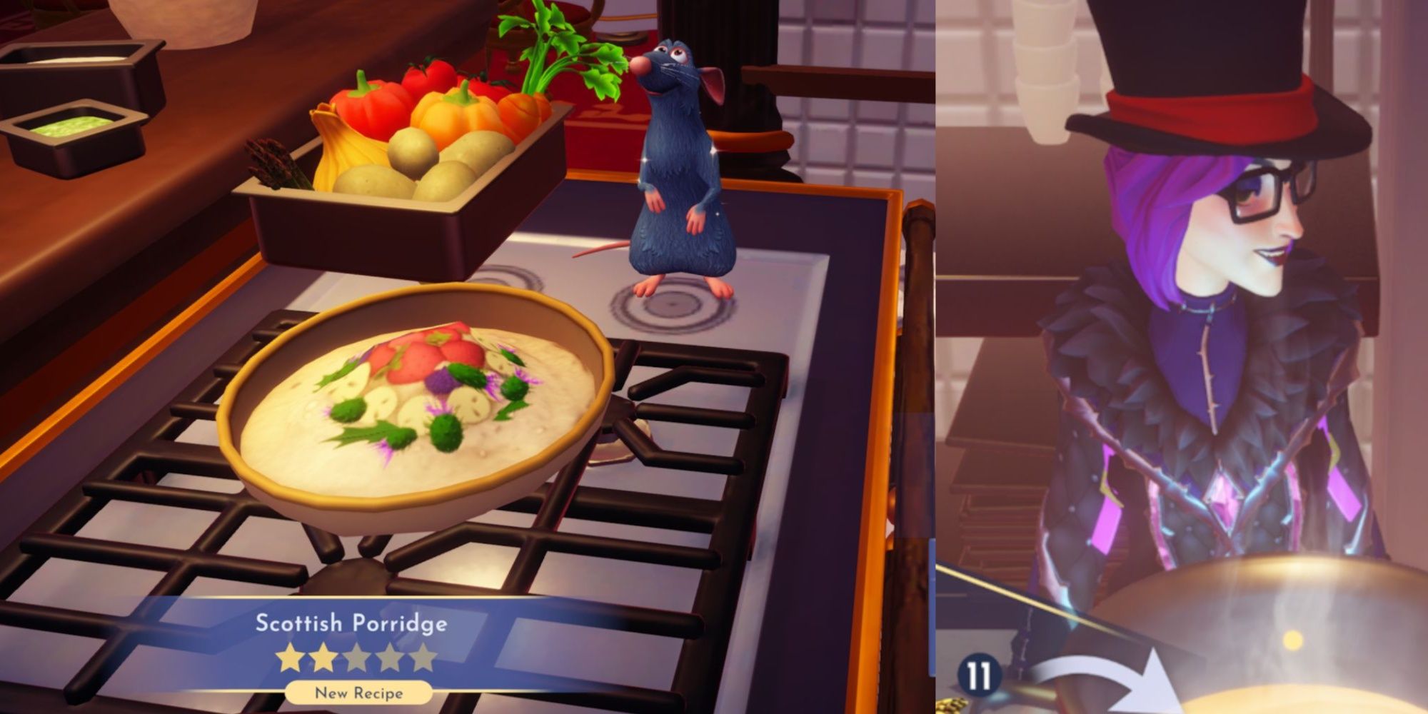 How to make Scottish Porridge in Disney Dreamlight Valley