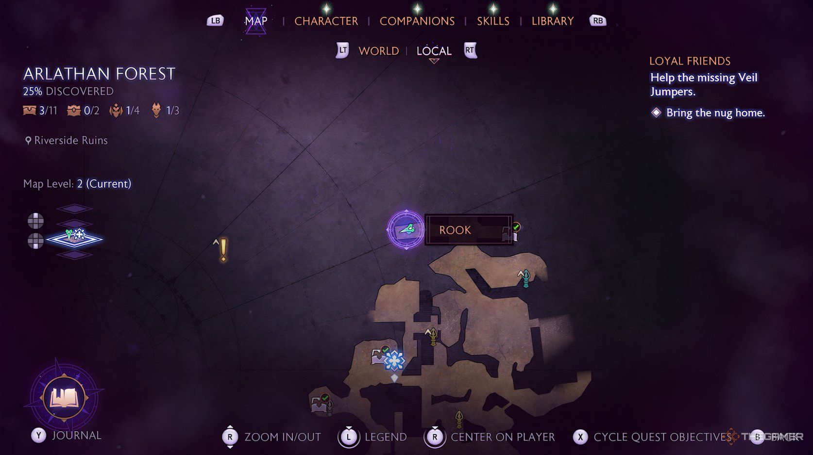 Calibration Crystal map coordinates in Dragon Age The Veilguard