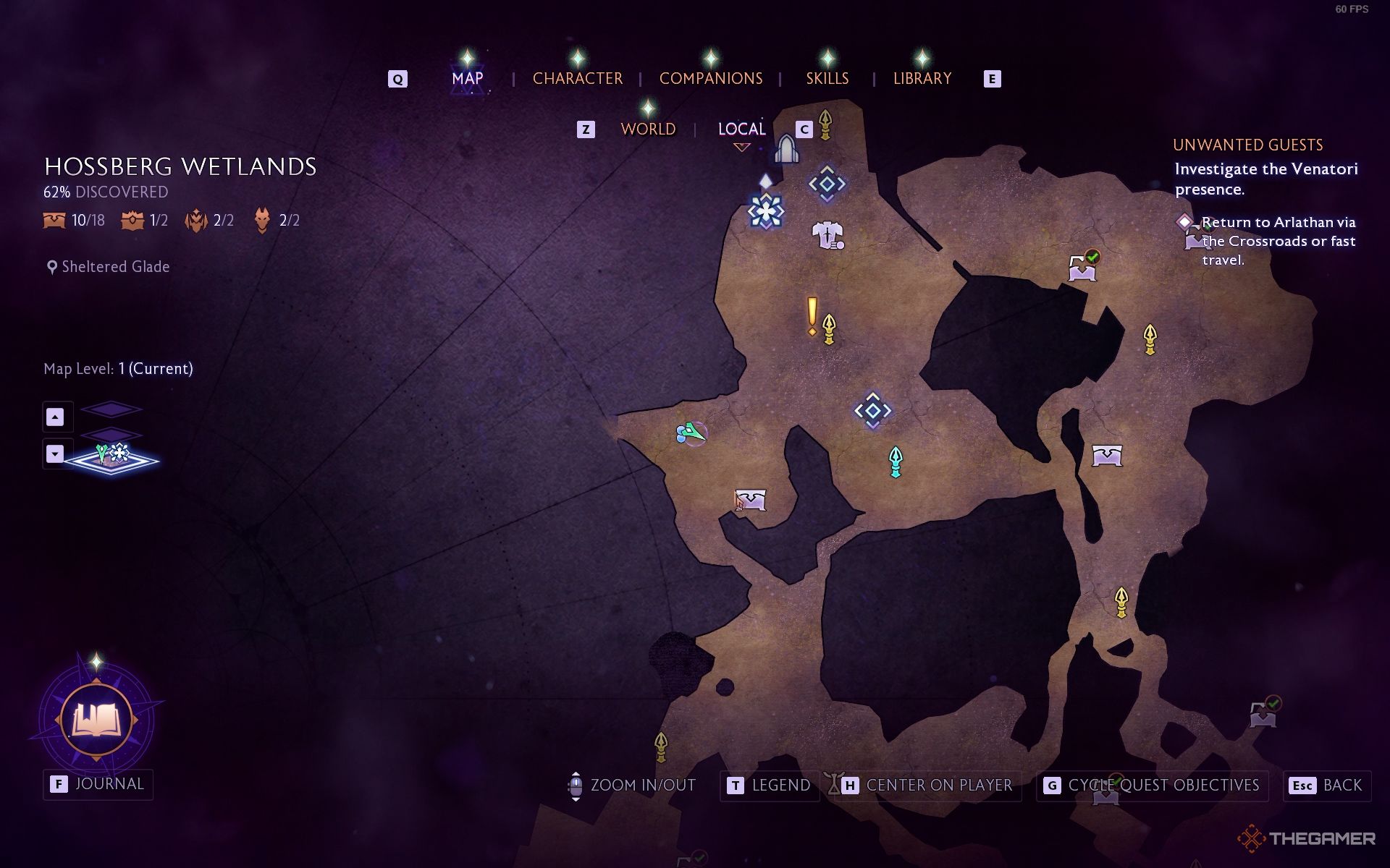 Sheltered Glades Statue Puzzle location in Dragon Age The Veilguard