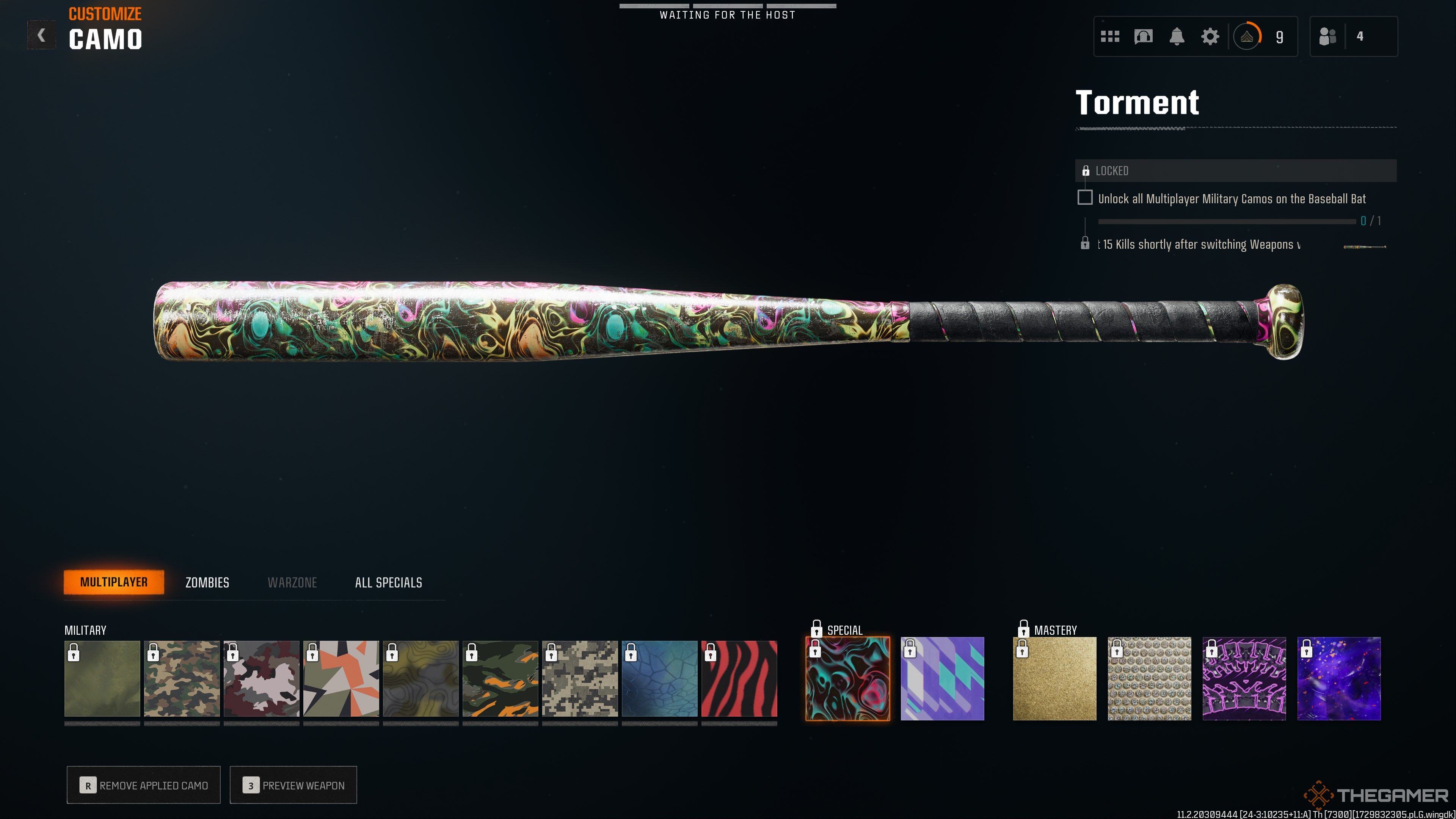 Black Ops 6 Special Camo