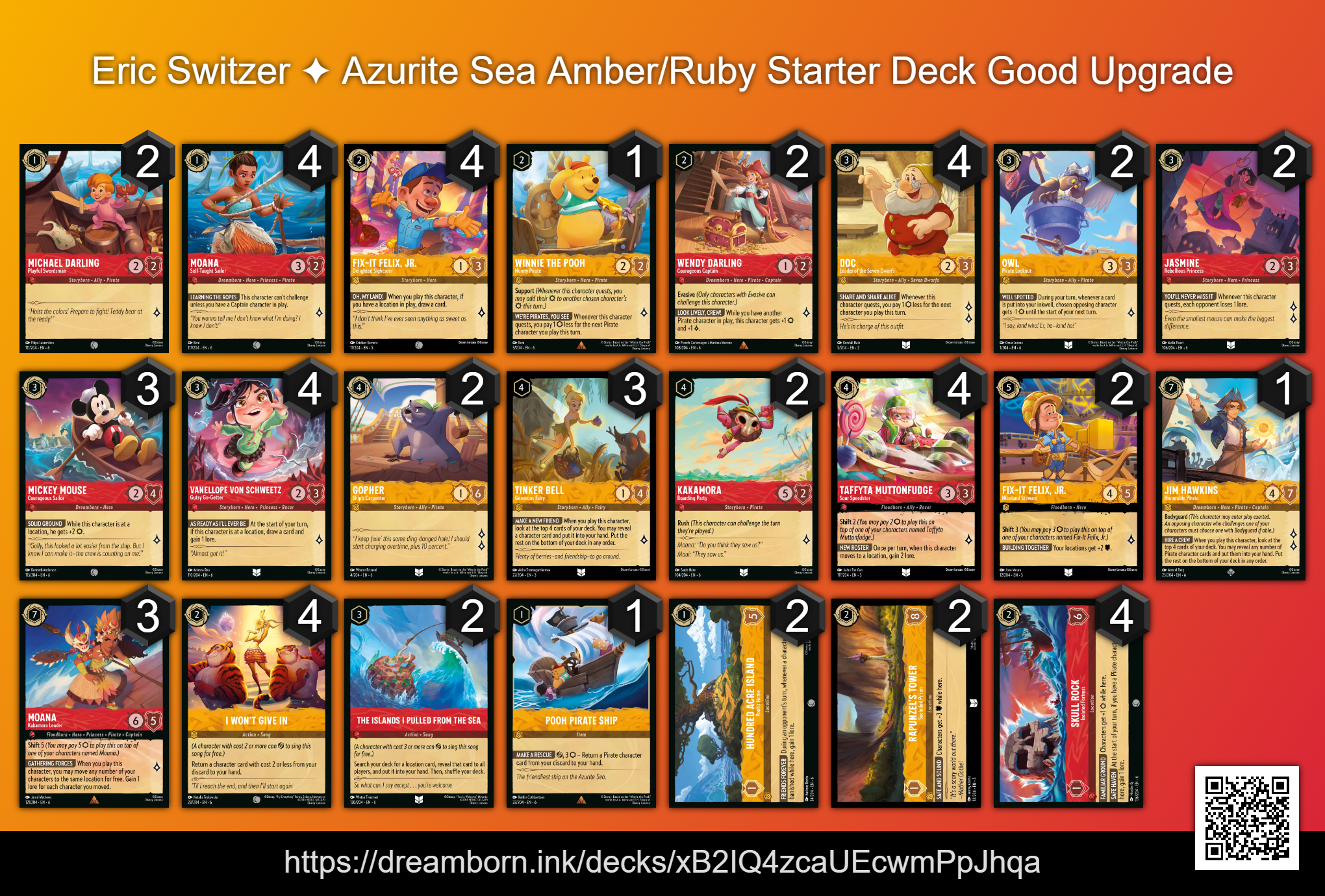 Azurite Sea Amber Ruby Starter Deck Good Upgrade.