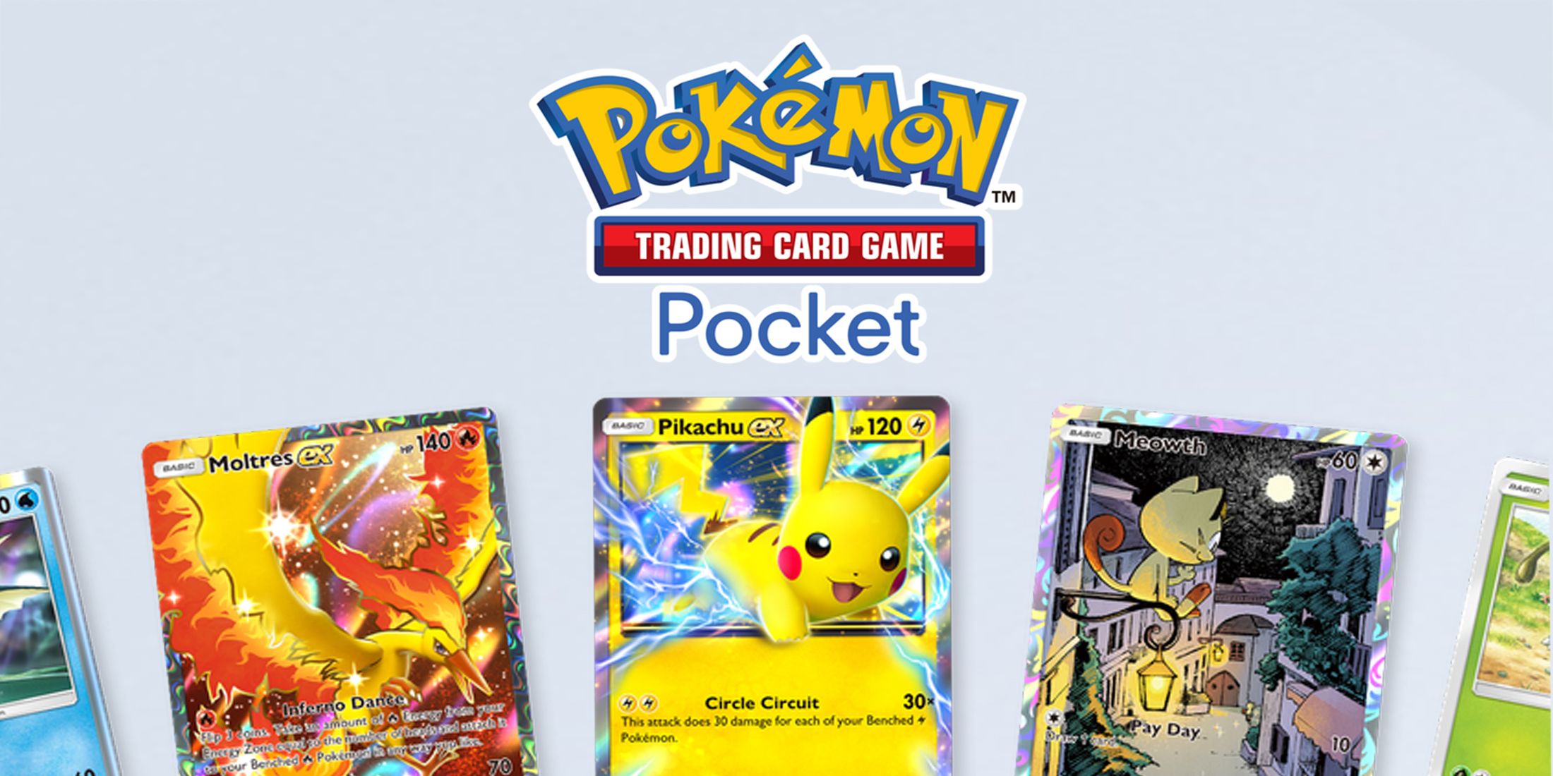 Pokemon TCG Pocket showing rare cards