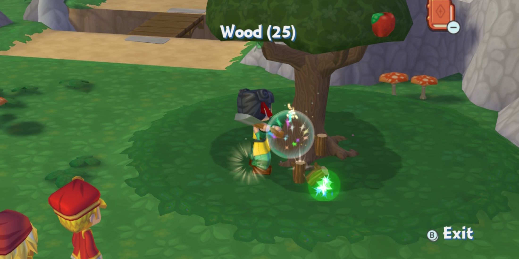 obtaining wood mysims kingdom