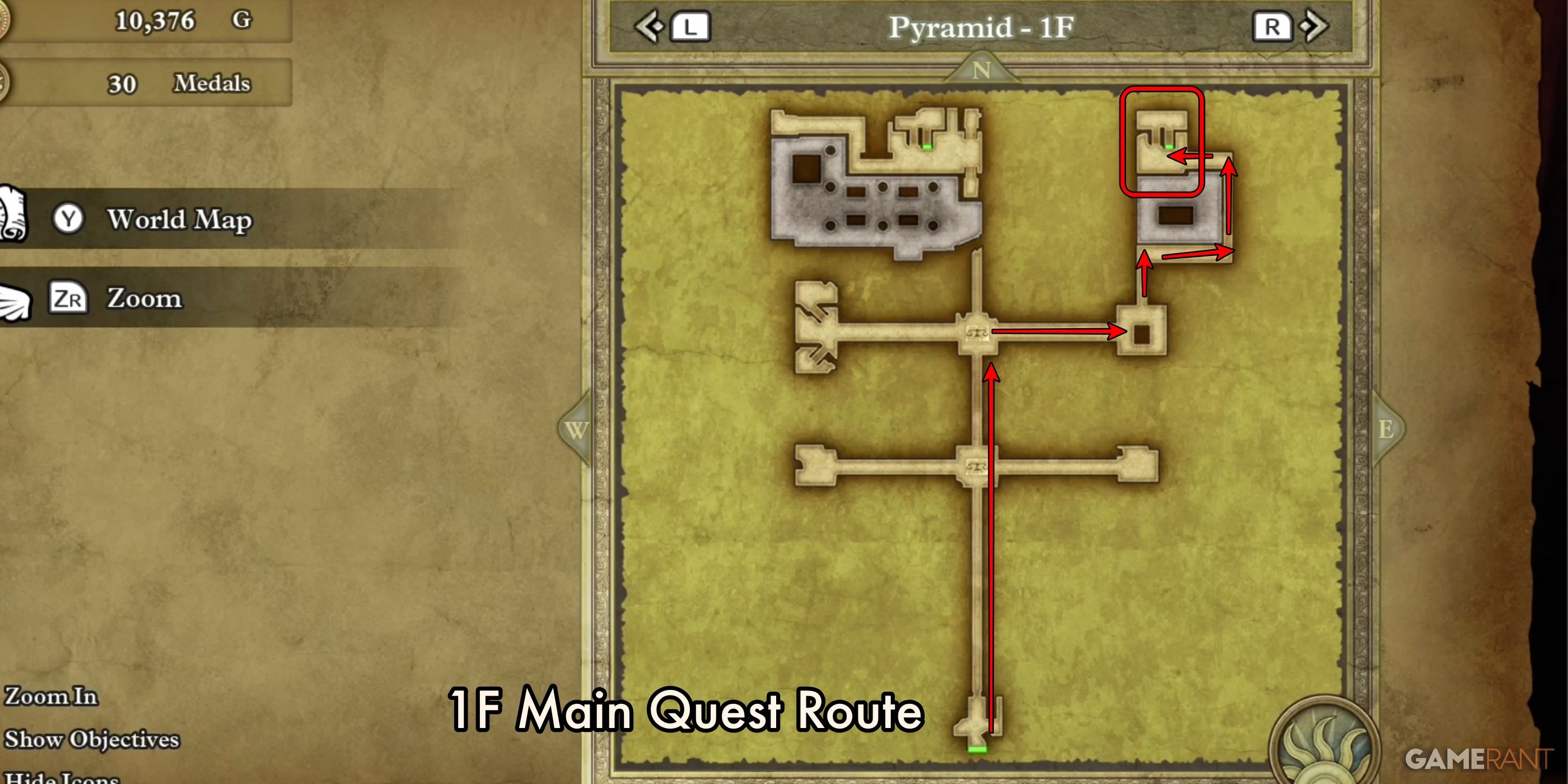 DQ3-Pyramid-1F-Main-Route-Map