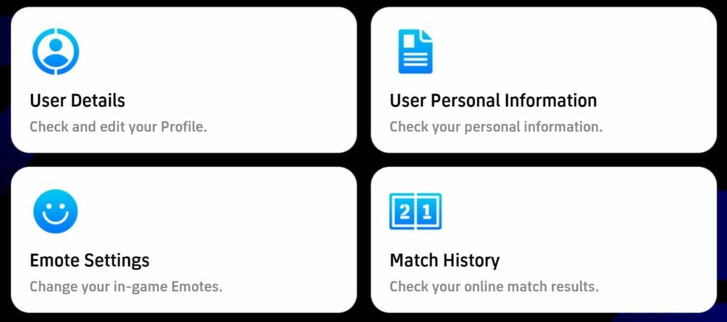 eFootball 2024 user details