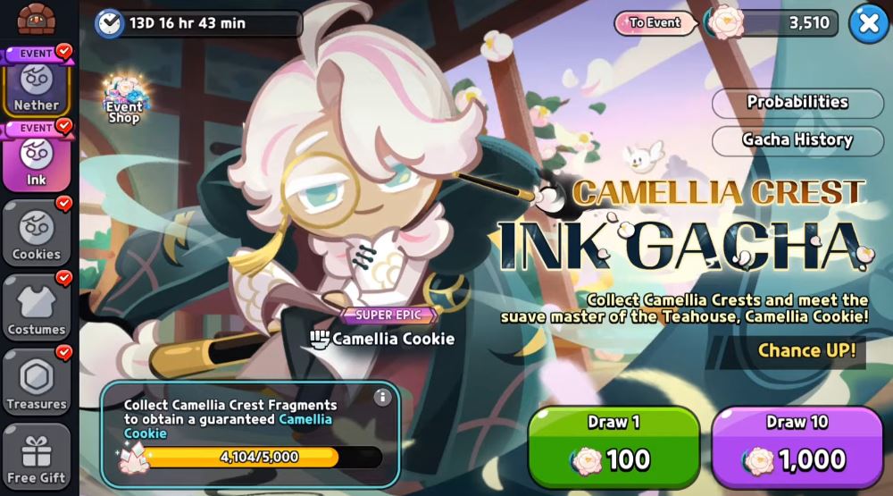 Cookie Run: Kingdom Camellia Cookie