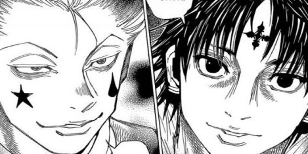 chrollo vs hisoka hunter x hunter 406