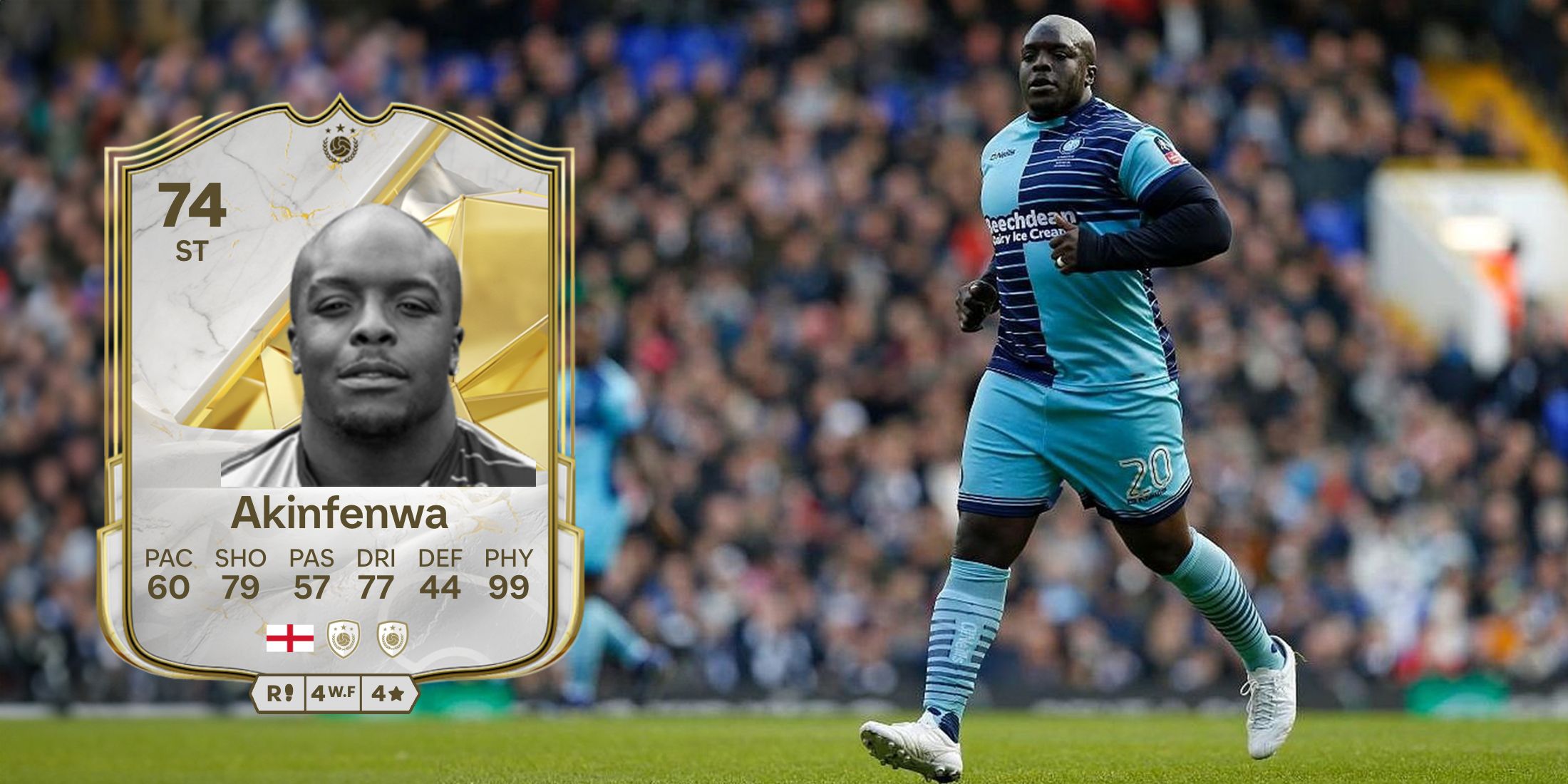 Adebayo Akinfenwa EA Sports FC 25 Ultimate Team Card