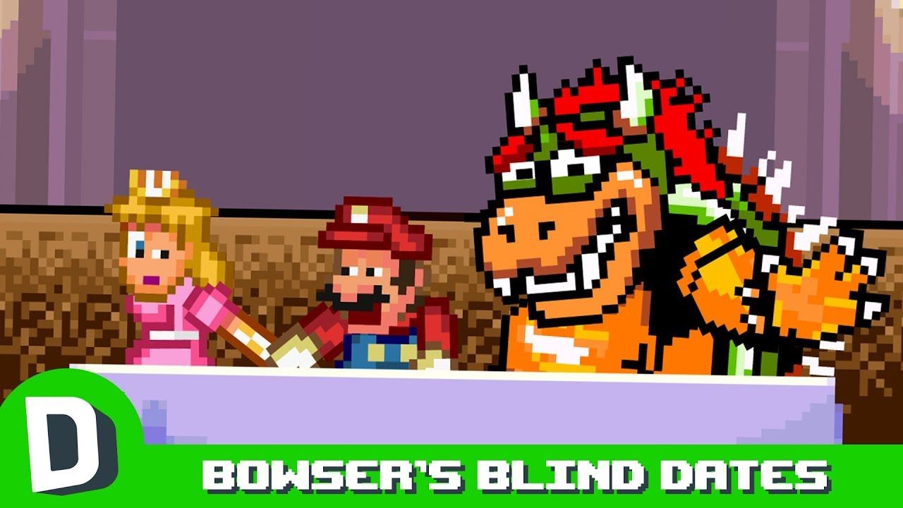 If Bowser Dated Mario AND Peach