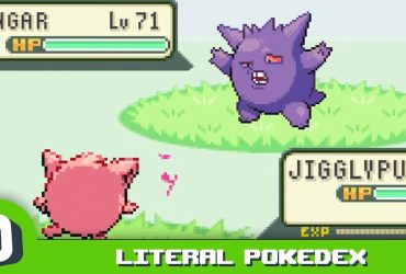 If Pokedex Entries Were Mega Literal