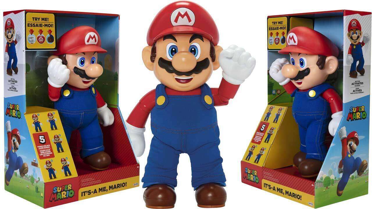 It's-A Me, Mario Talking Action Figure Is 64% Off For Black Friday At Amazon