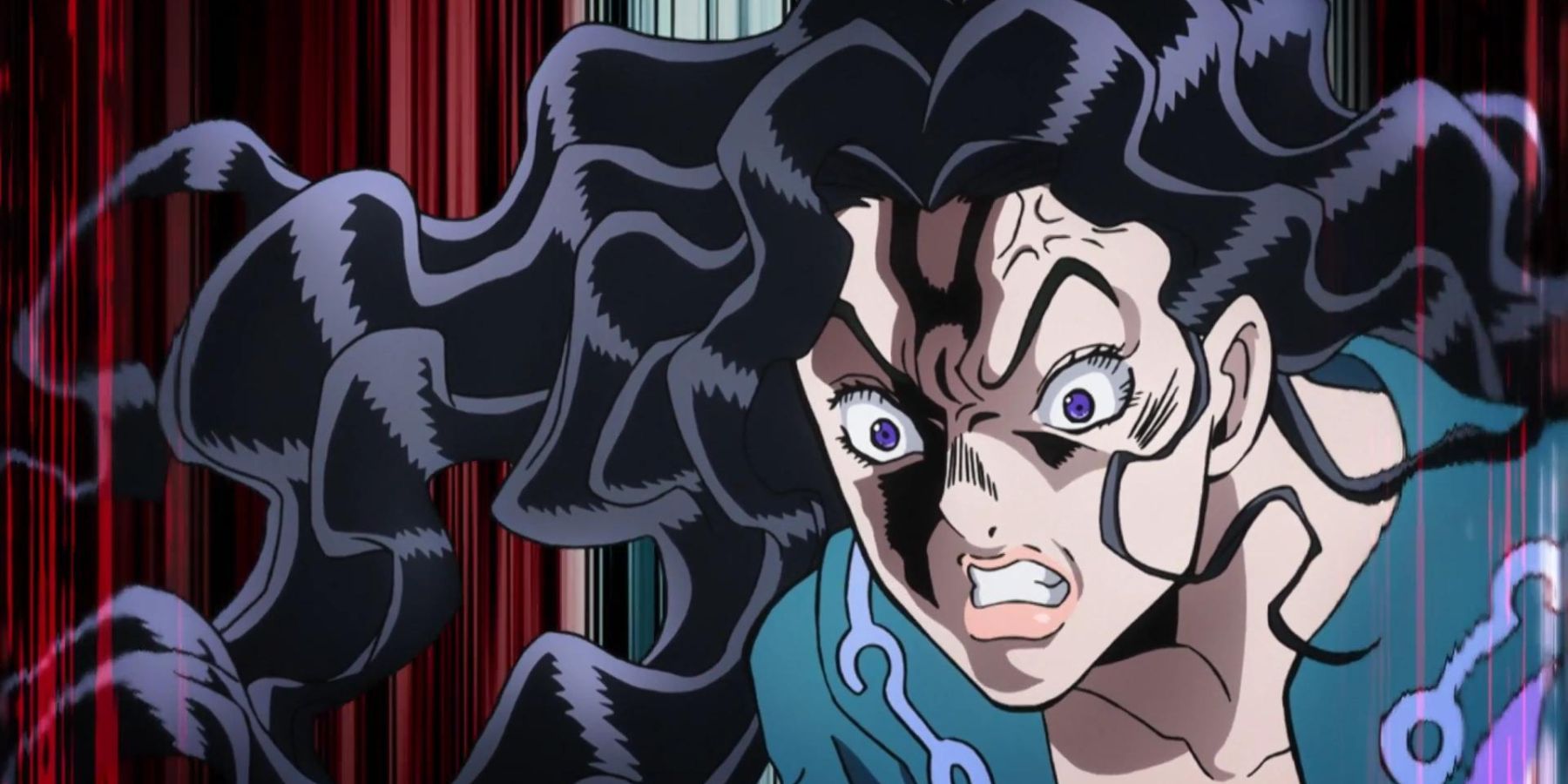 anime yandere female Yukako Yamagishi (JoJo's Bizarre Adventure: Diamond Is Unbreakable)