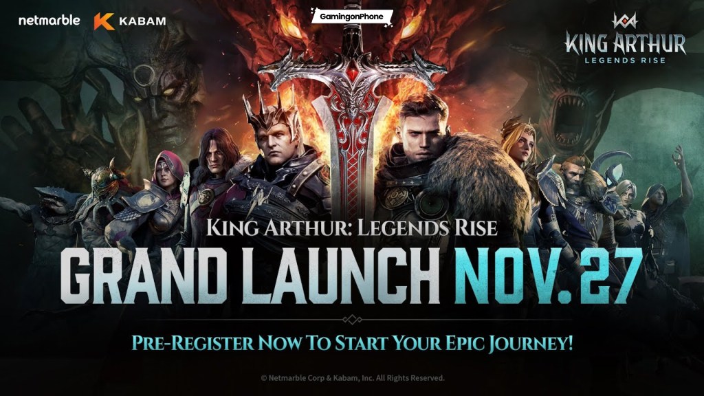 King Arthur: Legends Rise Launch Cover