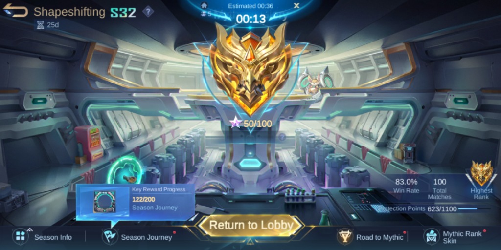 Mythical Glory in Ranked Matches, MLBB, Moba Legends: 5v5