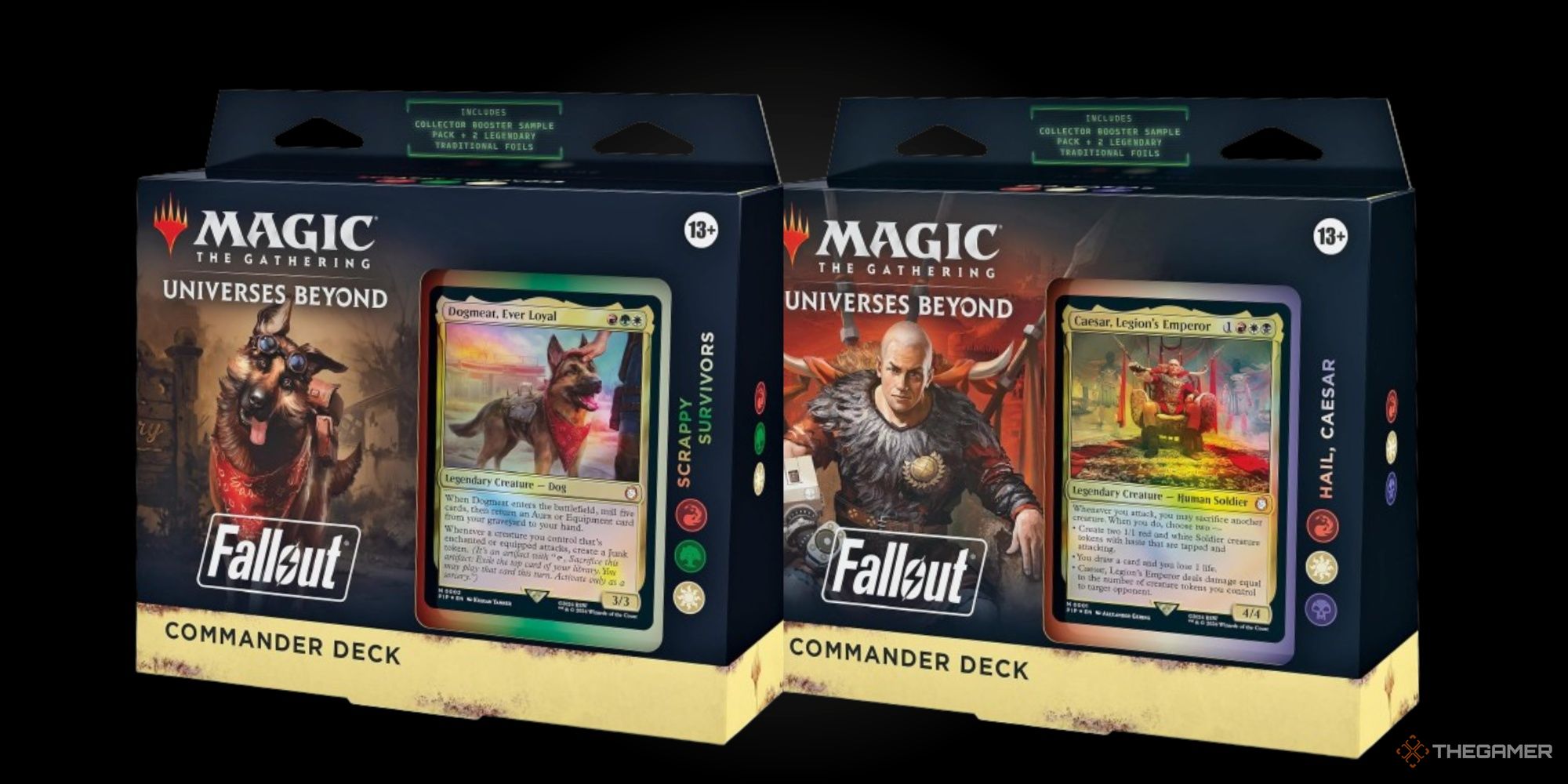 mtg fallout universes beyond commander decks